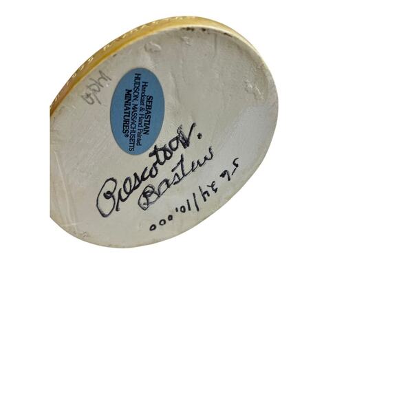 1979 Sebastian Miniatures Figurine Signed Numbered Building Days Girl 3.5" - Picture 6 of 7